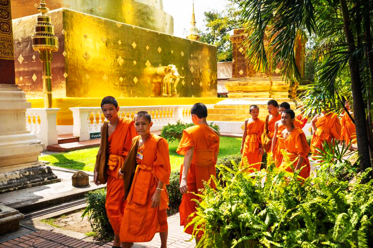 Tour Chiang Mai - monaci buddisti