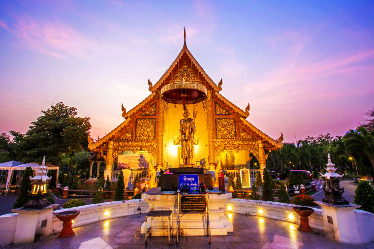 Tour Chiang Mai - templi al tramonto