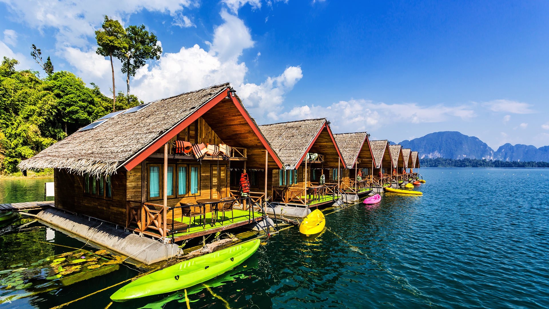 Tour Parco Nazionale di Khao Sok - bungalow galleggianti