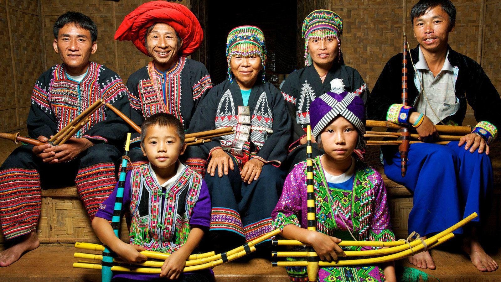 Tour triangolo d'oro - etnie del luogo