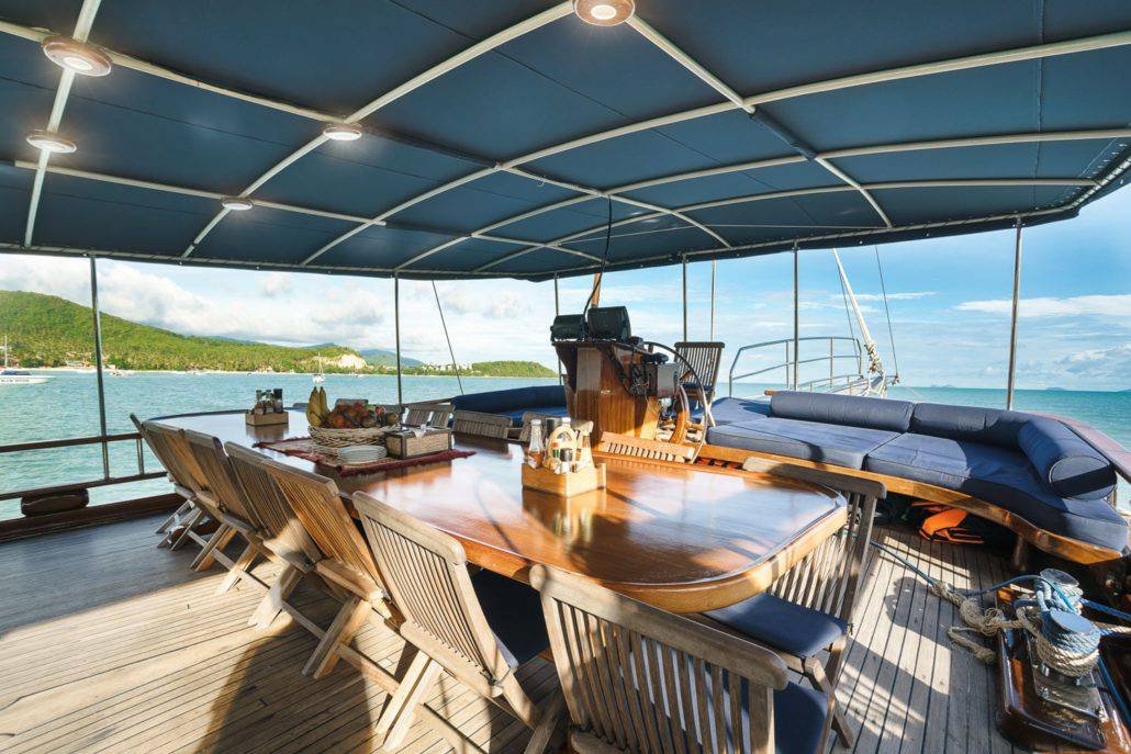 Tour Angthong - La barca